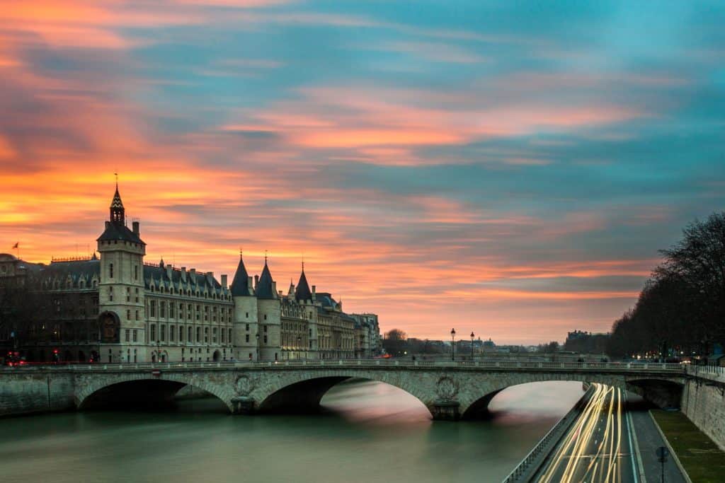 Paris at Sunset