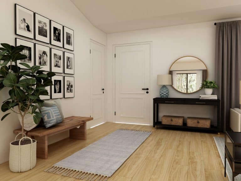 Interior Design Entry drop zone