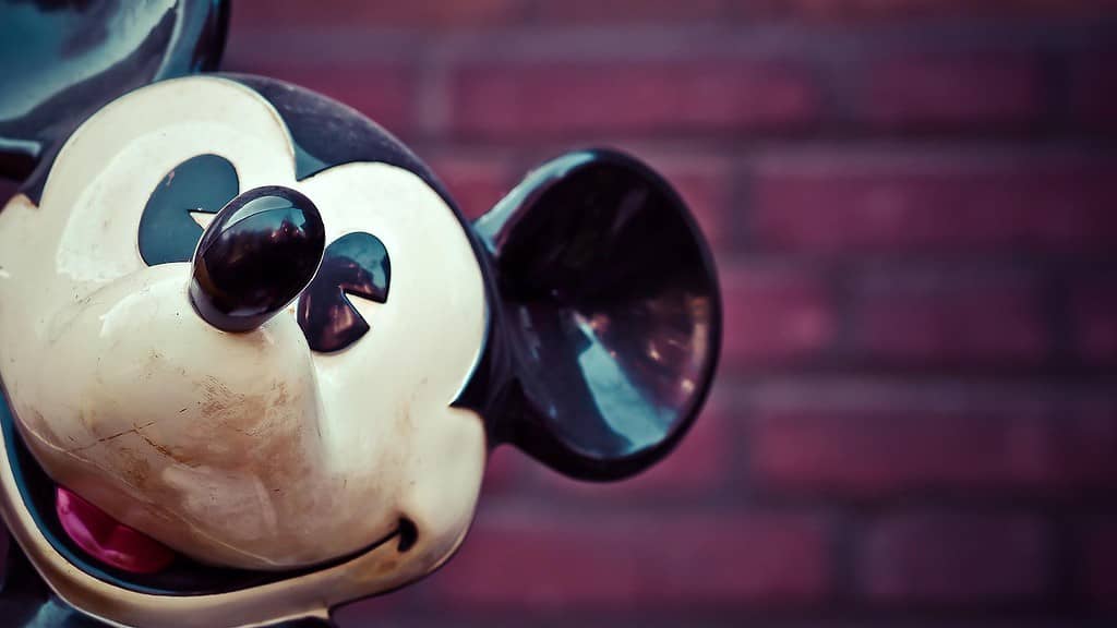 a photo of mickey mouse disneyland